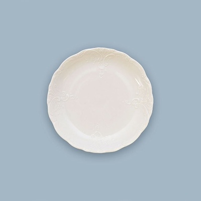 Český porcelán Dubí Miska nízká reliéfní Opera 16 cm 170 g