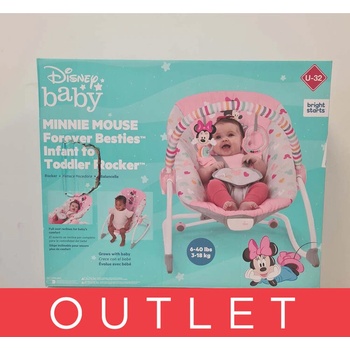 Disney Baby hojdačka vibrujúce Minnie Mouse Forever Besties