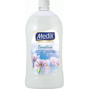 MEDIX Cream Collection Sensitive САПУН ПЪЛНИТЕЛ БЯЛ 800МЛ
