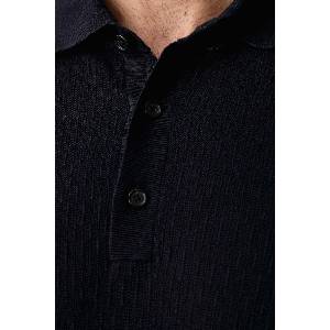 BOSS тениска с яка мъжка с лиосел H-Lurazio (50565506) - answear - 332,30 лв