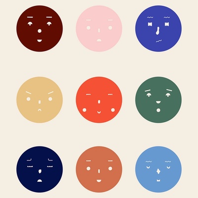 MADO Plakát Nine Moods By All The Way To Paris 30x40 cm