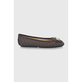 MICHAEL Michael Kors Балеринки MICHAEL Michael Kors Lillie Moc в кафяво (40R9LIFP3B.200)