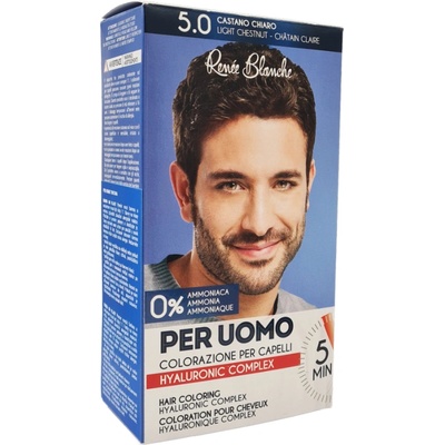 Renée Blanche Per Uomo Hair Coloring боя за коса 5N Light Chestnut
