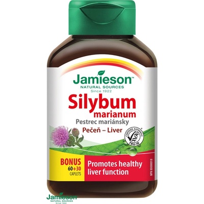 Jamieson Silybum Marianum Pestrec Mariánsky 60+30 kapsúl