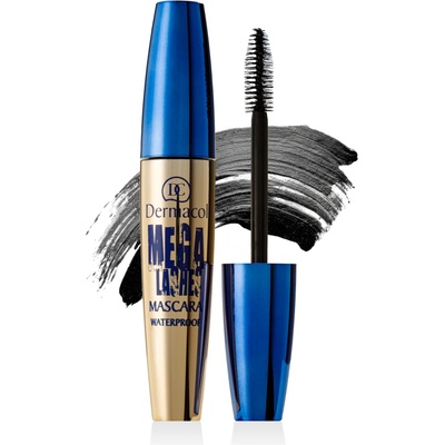 Dermacol Mega Lashes Waterproof riasenka Black 12,5 ml