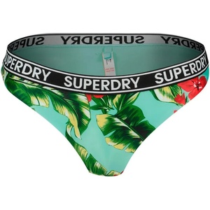 Superdry Vintage Surf Logo bikini bottom - Multicolor (MINT INDO LEAF)