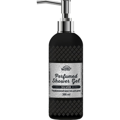 Energy of Vitamins Energia vitamínov, parfumovaný sprchový gél Silver 300 ml