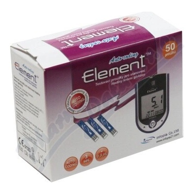 Element Auto-coding prúžky diagnostické 50 ks