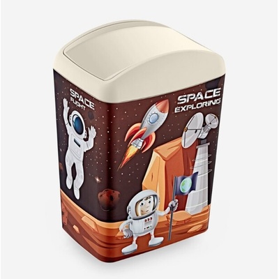 Kozáček Koš odpadkový výklopný 5 L COSMOS dekor – Hledejceny.cz