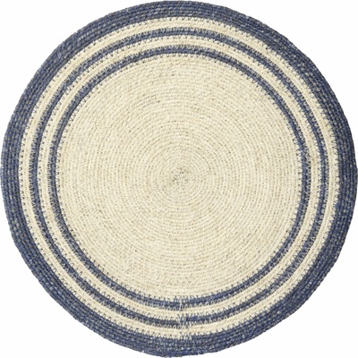 Madam Stoltz Prestieranie Seagrass Blue/White 35 cm