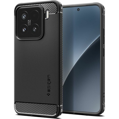 Spigen Rugged Armor, matte black - Xiaomi 15 (ACS08859)
