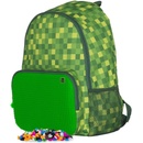 Školní batohy Pixie Crew Minecraft batoh zelená