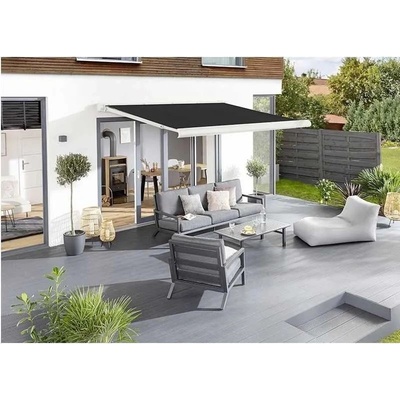 Sunfun Kazetová markýza Elba, bílá/černá, 3 x 2,5 m 325BMONOI562