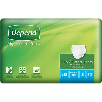 Depend Slip Normal S plienkové nohavičky 15 ks