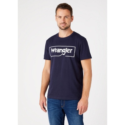 Wrangler W7H3D3114 FRAME LOGO TEE NAVY
