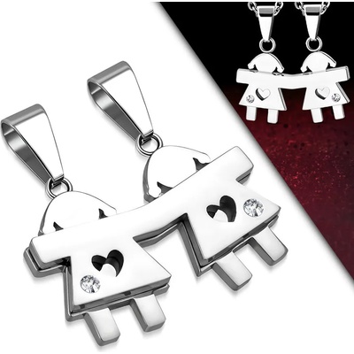 Talitha Висулка „Две момичета