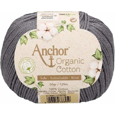 Anchor Organic Cotton 6041 Tmavě šedá