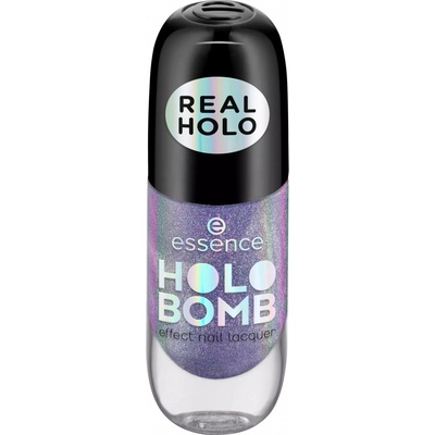 Essence Holo Bomb lak na nechty s holografickým efektom 03 hoLOL 8 ml