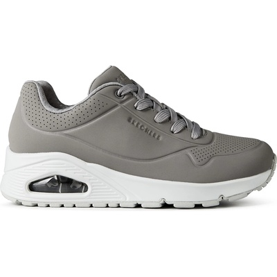 Skechers Дамски маратонки Skechers UNO Stand On Air Trainers Womens - Grey/White