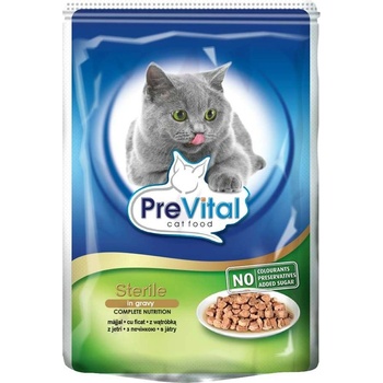 PreVital kočka sterile játra v omáčce 100 g