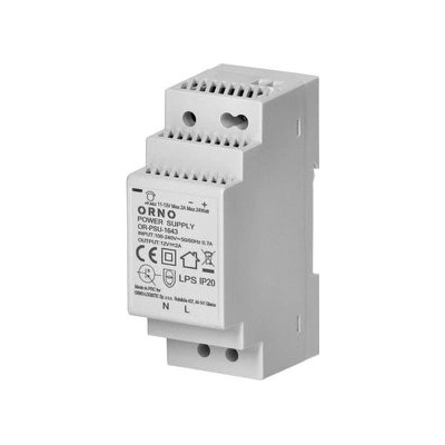 ORNO 12V Zdroj na DIN lištu DC 2A, 24W