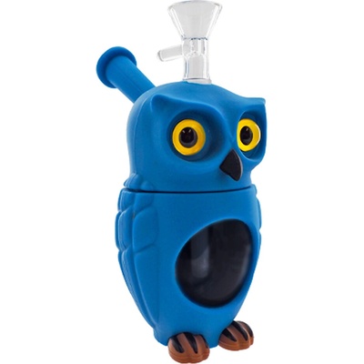 Urban Crew Silikónový bong Sova 16 cm Žltá