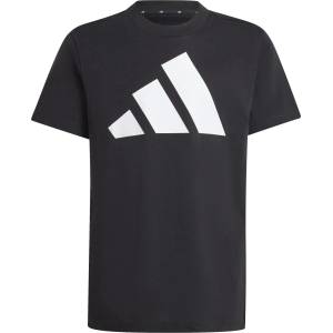 Adidas Детска тениска adidas Kid's Bold Tee 160 T-shirt - Black / White - размер 140 (EU) (704-4531-0112)