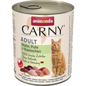Animonda Carny Adult - Пиле, пуйка и заек 800 г