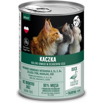 Pet Republic PetRepublic парчета в сос с патица 400 г за котки