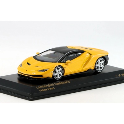 Kyosho Lamborghini Centenano žlutá CAR.NEL 1:64