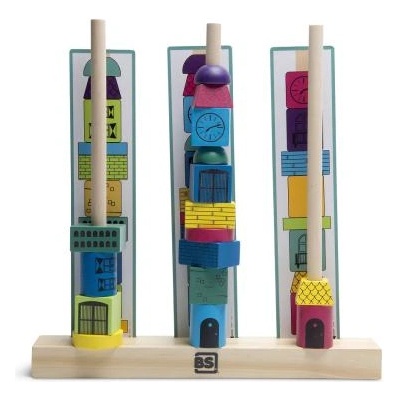 BS Toys Логическа игра - строим кули (BS_GA370)