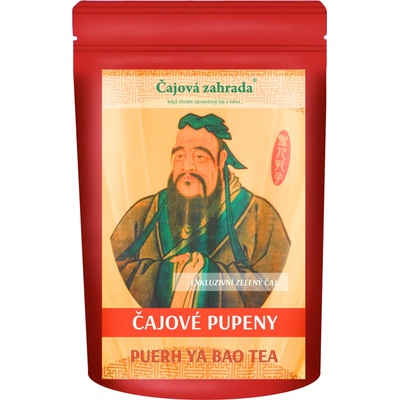 Čajová zahrada Puerh Tea Ya Bao Čajové pupeny zelený čaj 40 g