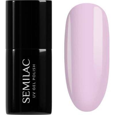 Semilac UV Hybrid Inner Glow gelový lak na nehty odstín 966 Lavender Haze 7 ml