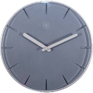 NeXtime Стенен часовник Sweet сив (7341GS)