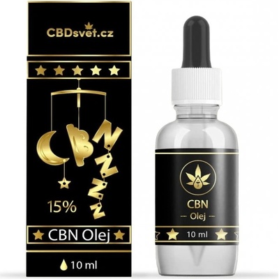 CBDsvět CBN olej 15% 10 ml