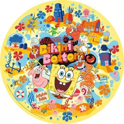 RAVENSBURGER Okrúhle Spongebob v nohaviciach 500 dielov