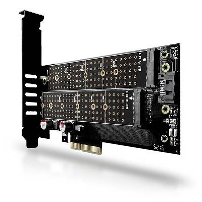 AXAGON PCEM2-D, M.2 adaptér do PCIe, low profile - Axagon PCEM2-D