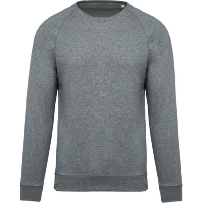 Kariban K480 pánska raglánová mikina 20.K480 Grey Heather