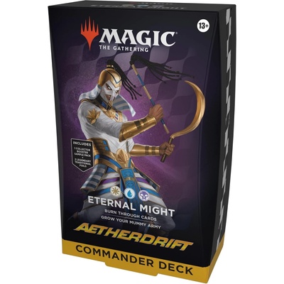 Wizards of the Coast Magic: The Gathering - Aetherdrift - Commander Deck - Eternal Might (SK)