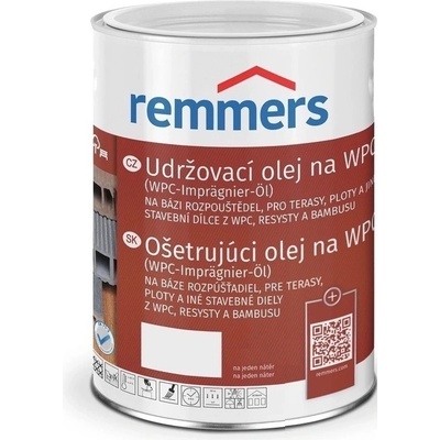 Remmers Olej na kompozitné dosky 2,5 l hnedý
