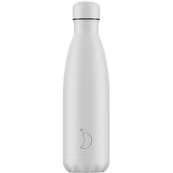 Chilly's Bottles Monochrome Термо бутилка 500 ml, бяла (B500MOAWH)