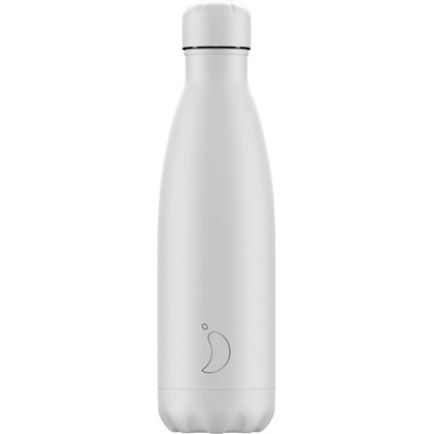 Chilly's Bottles Monochrome Термо бутилка 500 ml, бяла (B500MOAWH)