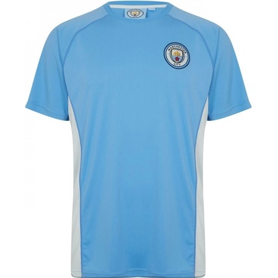 Source Lab Lab Manchester City FC Poly pánské tričko Blue/White