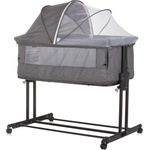 Chipolino Кошара с подвижна страна Chipolino - Zen, гранит (KOSZE0202GN) - baby