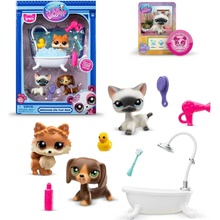 LITTLEST PET SHOP Koupelnový set 3 figureky Serie 3