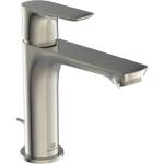 Ideal Standard Смесител за умивалник Grande Ideal Standard Connect Air сребрист Silver Storm с метален вентил (A7012GN)