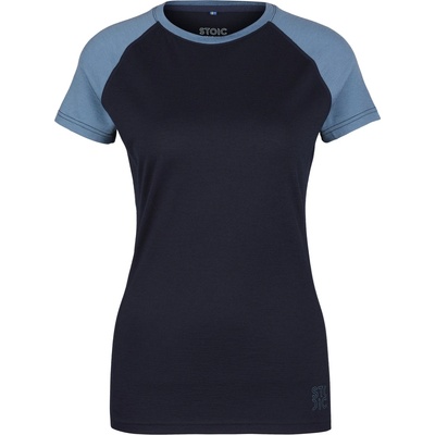 Stoic Дамско мериносово термобельо Stoic Women's Merino180 BengtSt. S/S Merino base layer - Ocean Blue / Dark Navy - размер XXL (115-2390-0616)