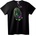 NOONEBRAND Тениска Затворено Чудовище - 2XL, Black