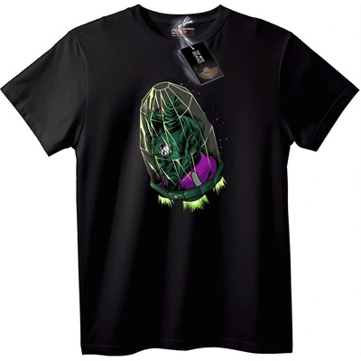 NOONEBRAND Тениска Затворено Чудовище - 2XL, Black