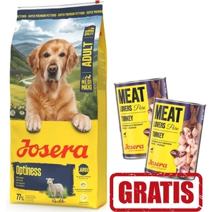 Josera Adult Optiness 12, 5 кг + 2 х 400 г БЕЗПЛАТНО